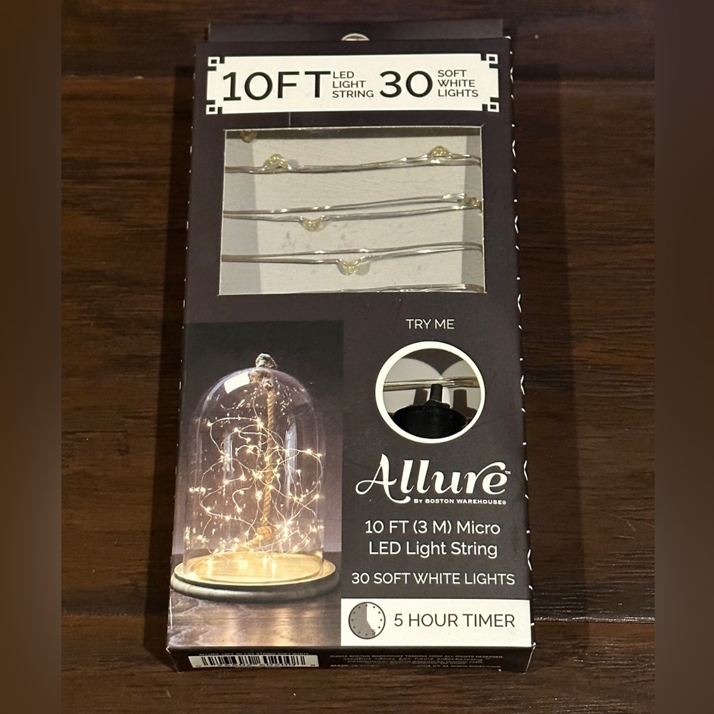 Light String 10 FT Micro LED New - Picture 2 of 3